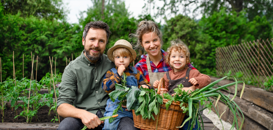 Can You Really Achieve Time Freedom in Farming -Young farmer with his family