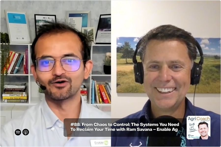 Ram Savana on The AgriCoach Podcast episode 88